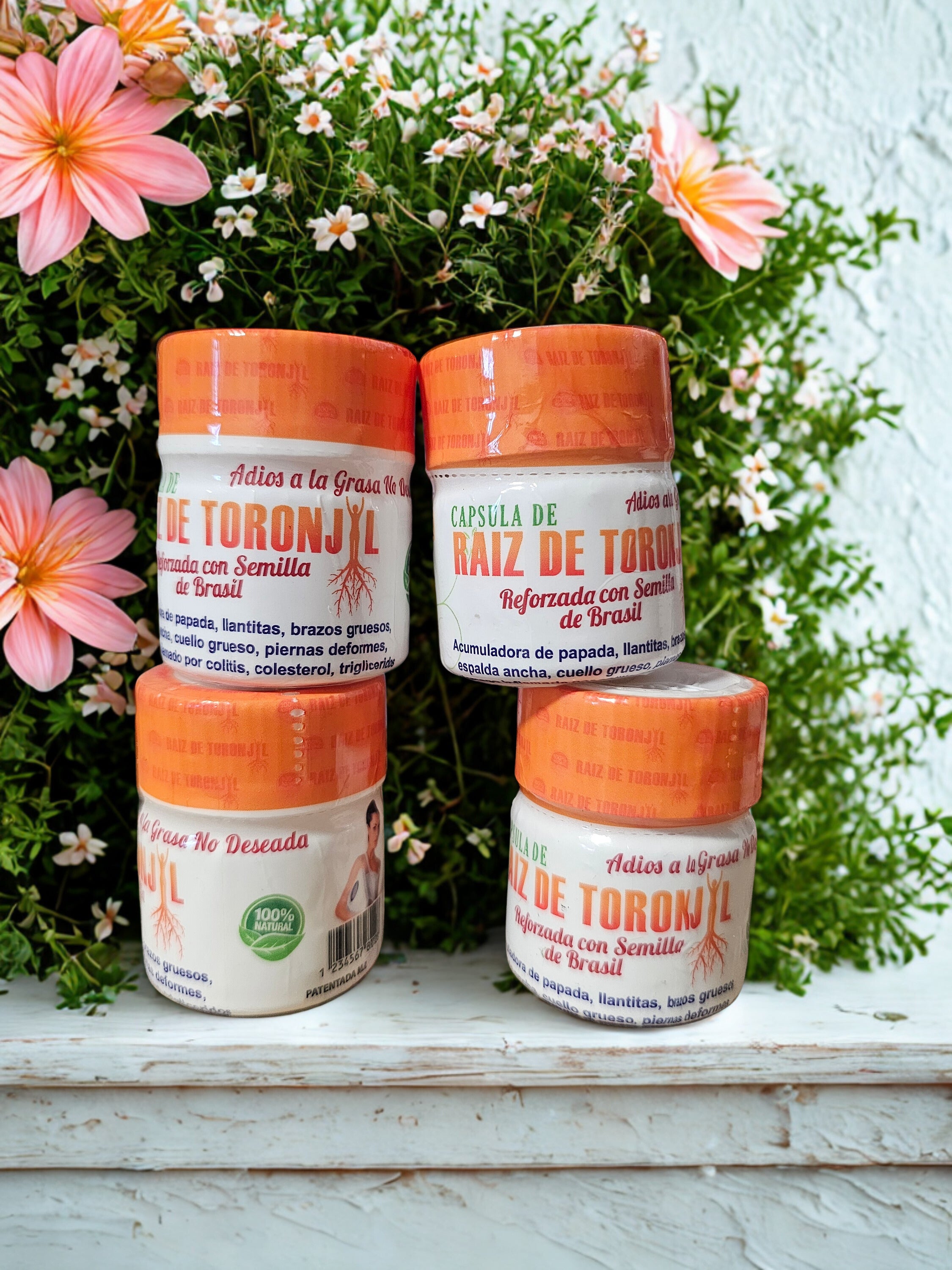 Fat burner capsules "raiz de toronjil"